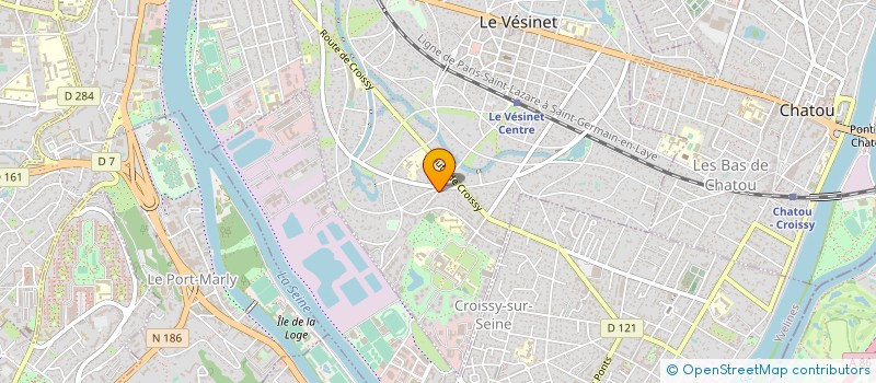 localisation de l'entreprise POLYFOLIES à LE VESINET