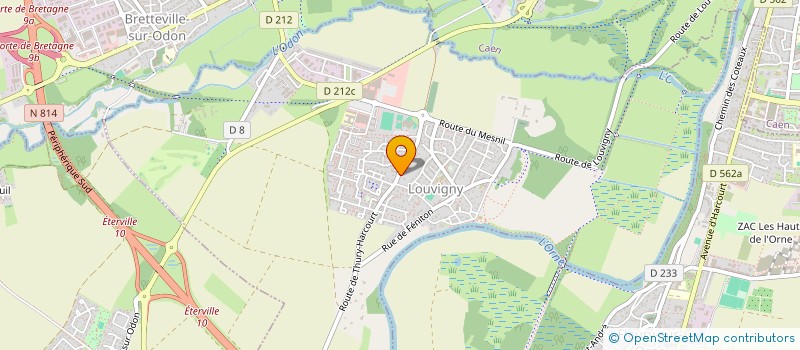 localisation de l'entreprise POLYFOLLIA INTERNATIONAL  LOUVIGNY