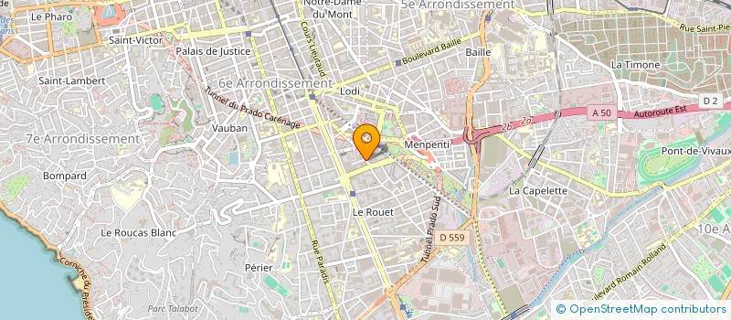 localisation de l'entreprise POLYFORM  MARSEILLE