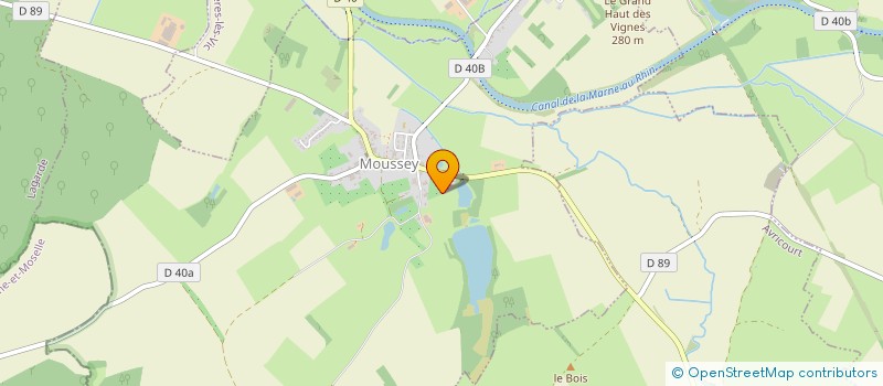 localisation de l'entreprise POLYFRANCE SERVICES SARL  MOUSSEY