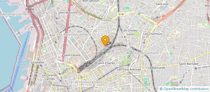 localisation de l'entreprise POLYGIE  MARSEILLE