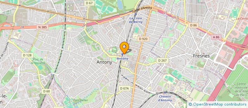localisation de l'entreprise POLYGONE à PALAISEAU
