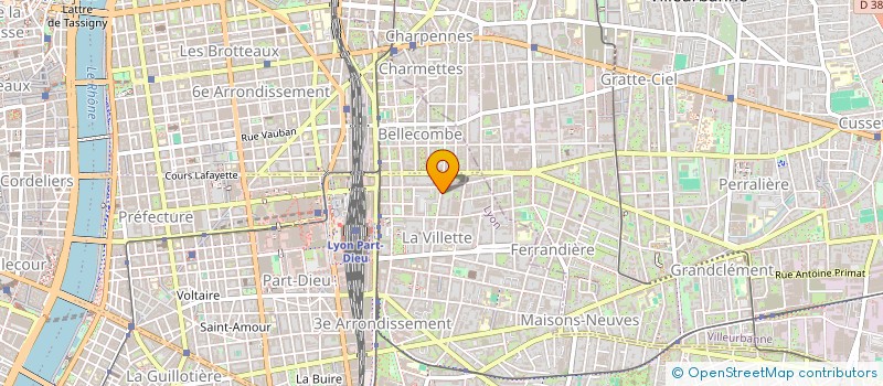 localisation de l'entreprise POLYGONE AUDIT CONSEIL à LYON