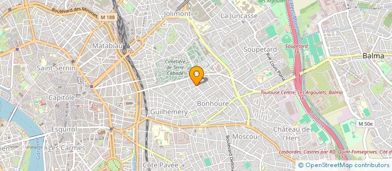 localisation de l'entreprise POLYGONE CAPITAL à TOULOUSE