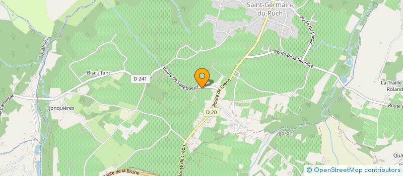 localisation de l'entreprise POLYGONE RIVE DROITE  FLOIRAC