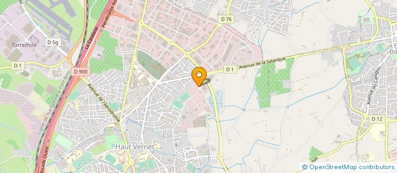 localisation de l'entreprise POLYGONE SERVICE VEHICULES INDUSTRIELS  PERPIGNAN