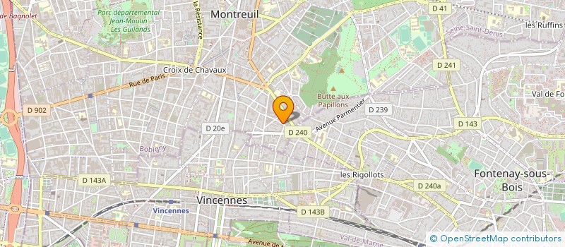 localisation de l'entreprise POLYGONE SERVICES à MONTREUIL
