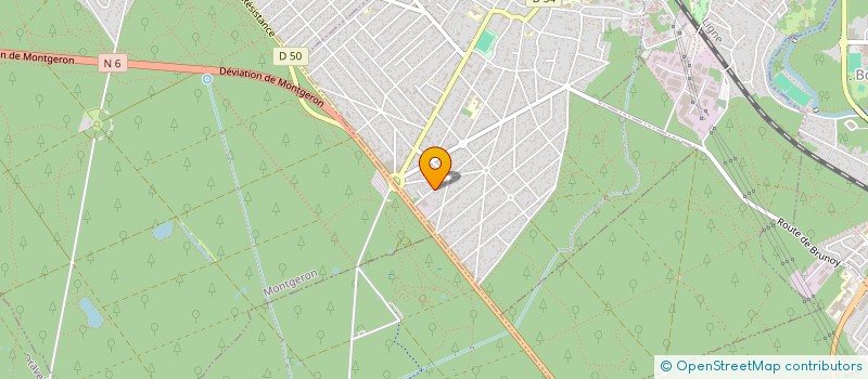 localisation de l'entreprise POLYGONE SERVICES à BRUNOY