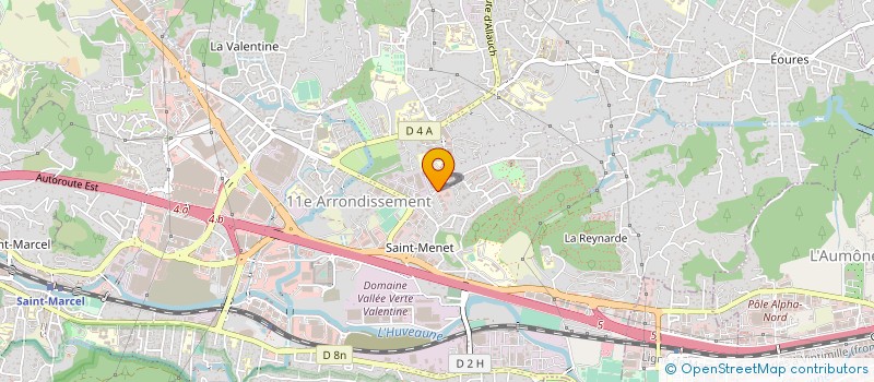 localisation de l'entreprise POLYGONES  MARSEILLE