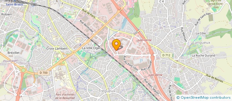 localisation de l'entreprise POLYGONES CUISINES SALLES DE BAINS à LANGUEUX