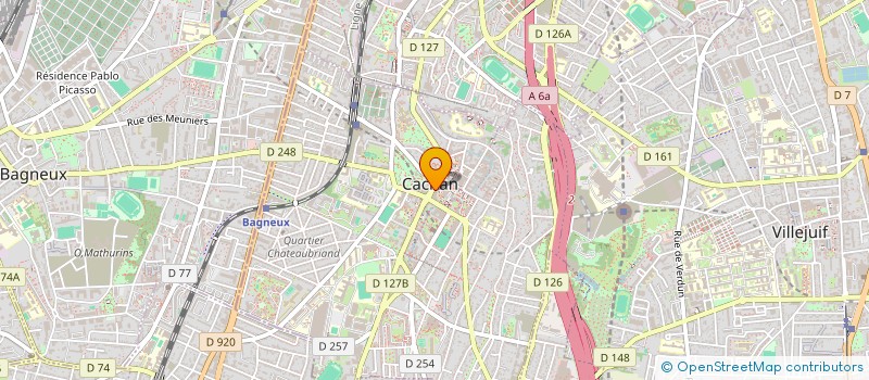 localisation de l'entreprise POLYGONIA PATRIMOINE  CACHAN