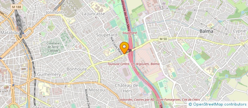 localisation de l'entreprise POLYGONUM à TOULOUSE