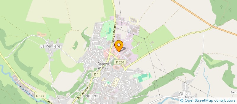 localisation de l'entreprise POLYGRAVE à NOGENT