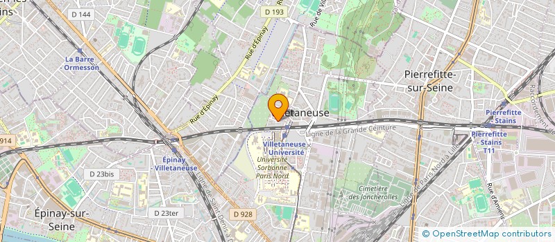 localisation de l'entreprise POLYGROUP à VILLETANEUSE