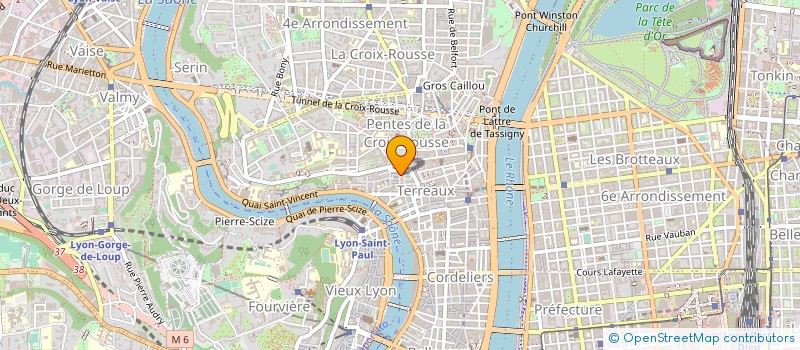 localisation de l'entreprise POLYLANGAGE à LYON
