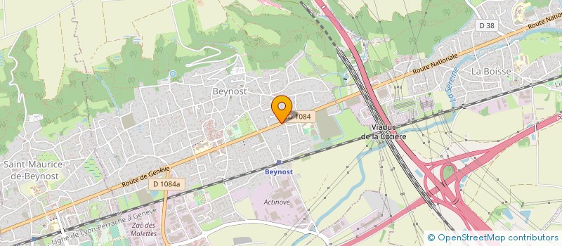 localisation de l'entreprise POLYMAX à BEYNOST