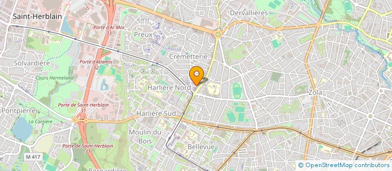 localisation de l'entreprise POLYMEDICAL TRADE à SAINT-HERBLAIN