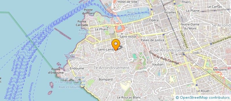 localisation de l'entreprise POLYMER à MARSEILLE