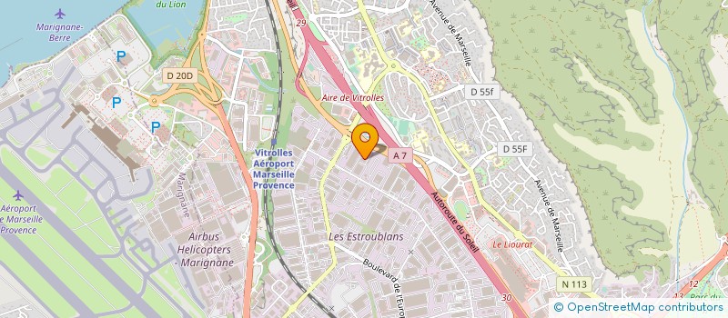 localisation de l'entreprise POLYMER CONTRACTORS BERRE à VITROLLES