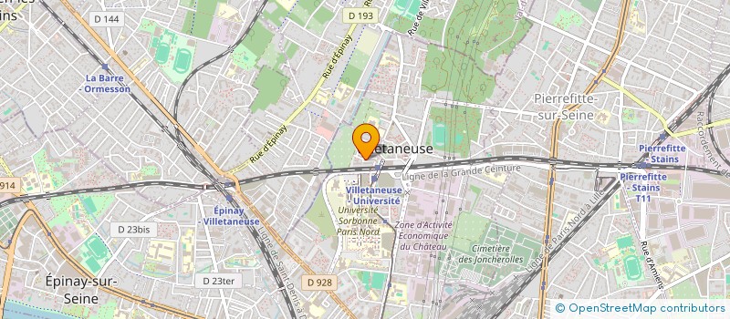 localisation de l'entreprise POLYMMO à VILLETANEUSE