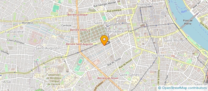 localisation de l'entreprise POLYNESIAN TRANSIT  BORDEAUX