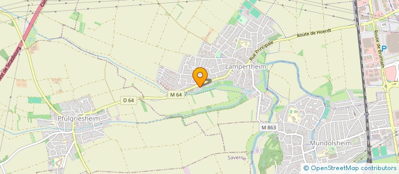 localisation de l'entreprise POLYNESIE  LAMPERTHEIM