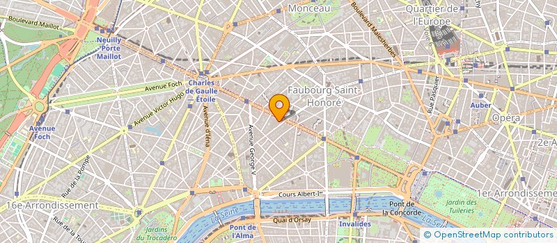 localisation de l'entreprise POLYNOMIAL SOLUTION INFORMATIQUE  PARIS
