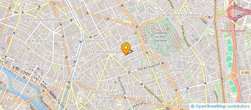 localisation de l'entreprise POLYNOTES 75  PARIS