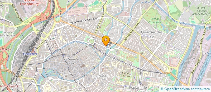 localisation de l'entreprise POLYPARTONE  STRASBOURG