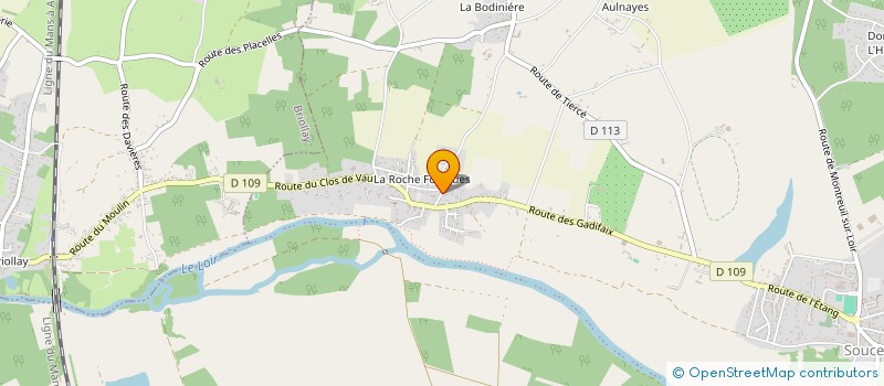 localisation de l'entreprise POLYPHONIA MUSIC à ANGERS