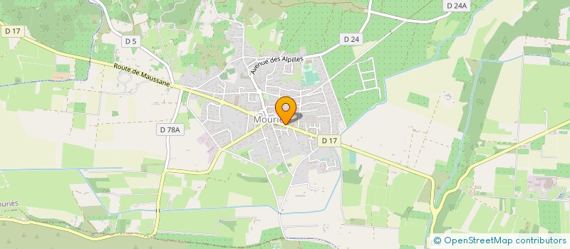 localisation de l'entreprise POLYPLAST à MOURIES
