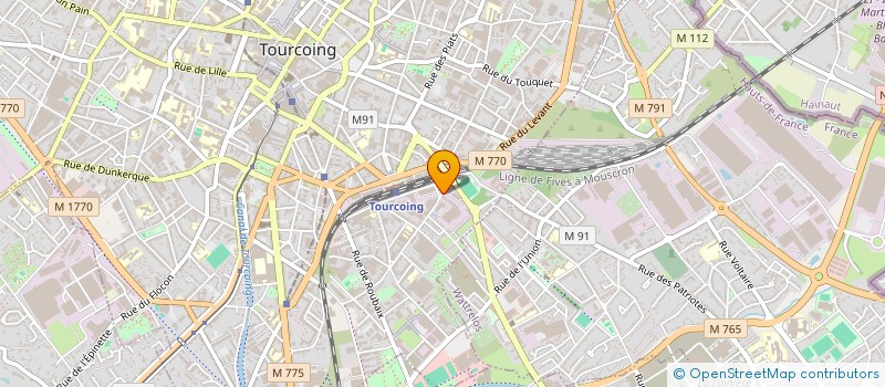 localisation de l'entreprise POLYPOL  TOURCOING