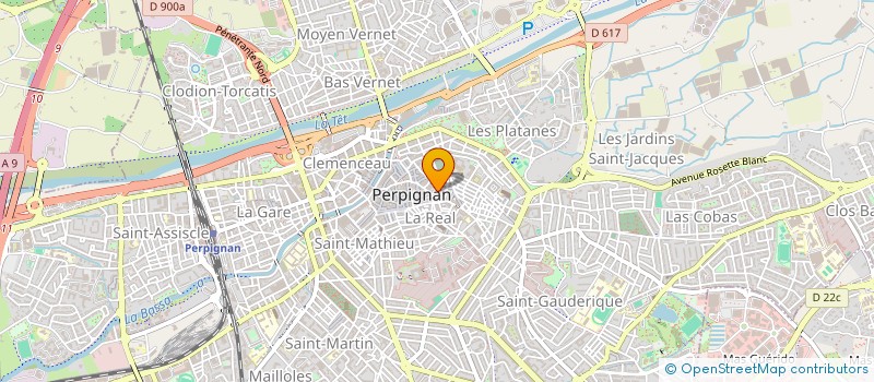 localisation de l'entreprise POLYPOUS  PERPIGNAN