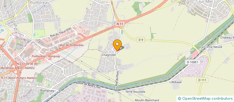 localisation de l'entreprise POLYPOUS ART CIE  DOMPIERRE-SUR-MER