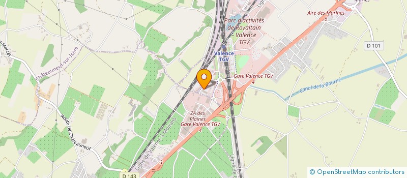 localisation de l'entreprise POLYPOUSS  ALIXAN