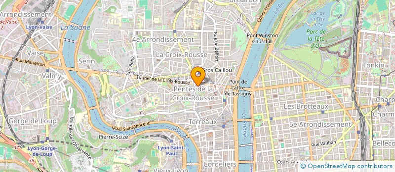 localisation de l'entreprise POLYPTIK à LYON
