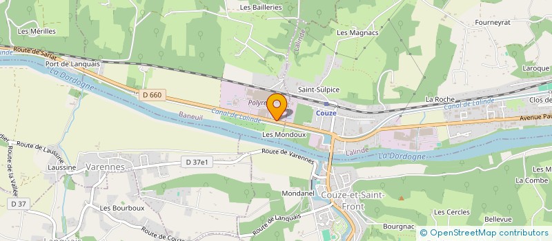 localisation de l'entreprise POLYREY  BANEUIL