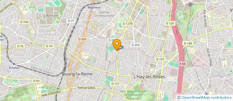 localisation de l'entreprise POLYSALE  CACHAN