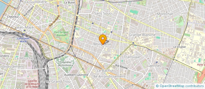 localisation de l'entreprise POLYSCAN  LYON