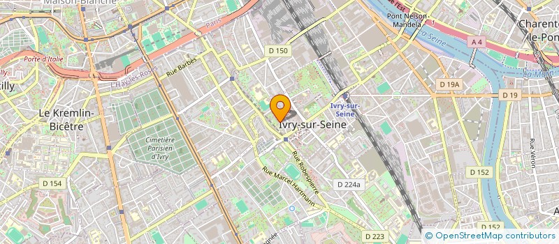 localisation de l'entreprise POLYSECURIT GLOBAL SERVICES  IVRY-SUR-SEINE