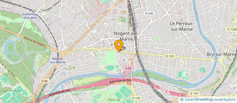 localisation de l'entreprise POLYSERVICES 3000 à NOGENT-SUR-MARNE