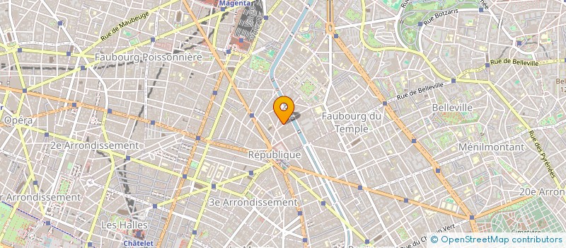 localisation de l'entreprise POLYSON à PARIS
