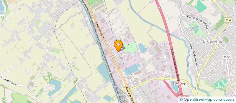 localisation de l'entreprise POLYSPHERE TRAVAUX  SAINT-JORY