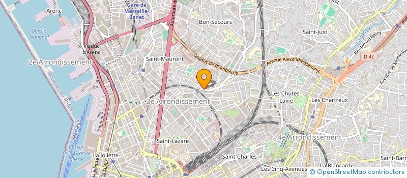 localisation de l'entreprise POLYSTER à MARSEILLE