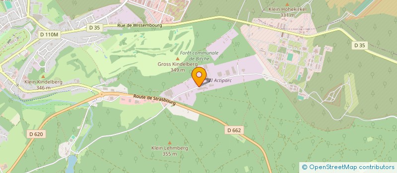 localisation de l'entreprise POLYSTONE FRANCE  BITCHE