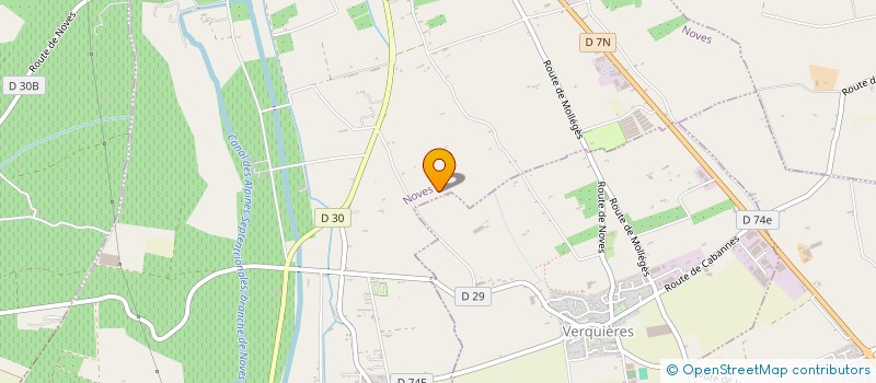 localisation de l'entreprise POLYSTRONG à NOVES
