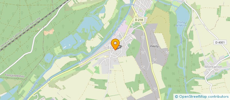 localisation de l'entreprise POLYTABLE  MORET-LOING-ET-ORVANNE