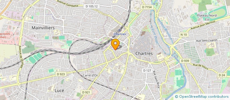 localisation de l'entreprise POLYTEC à CHARTRES