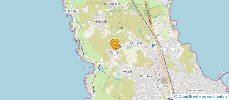 localisation de l'entreprise POLYTECH  QUIBERON