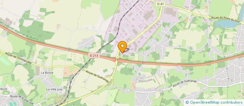 localisation de l'entreprise POLYTECH DETECTION INCENDIE à SAINT-NAZAIRE